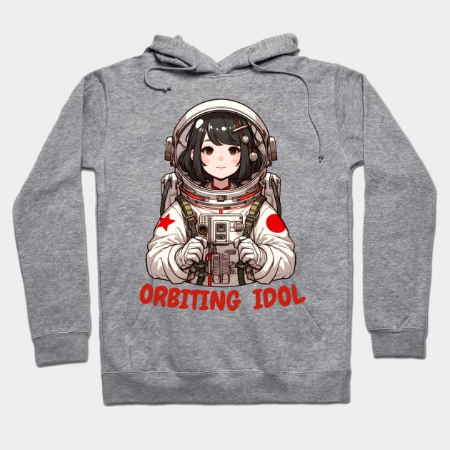 Astronomy anime girl Hoodie by Japanese Fever